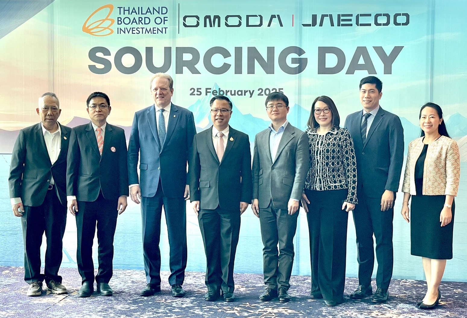 กองพัฒนาผู้ประกอบการไทย สำนักงานคณะกรรมการส่งเสริมการลงทุน Boi จัดกิจกรรม “OMODA & JAECOO Sourcing Day