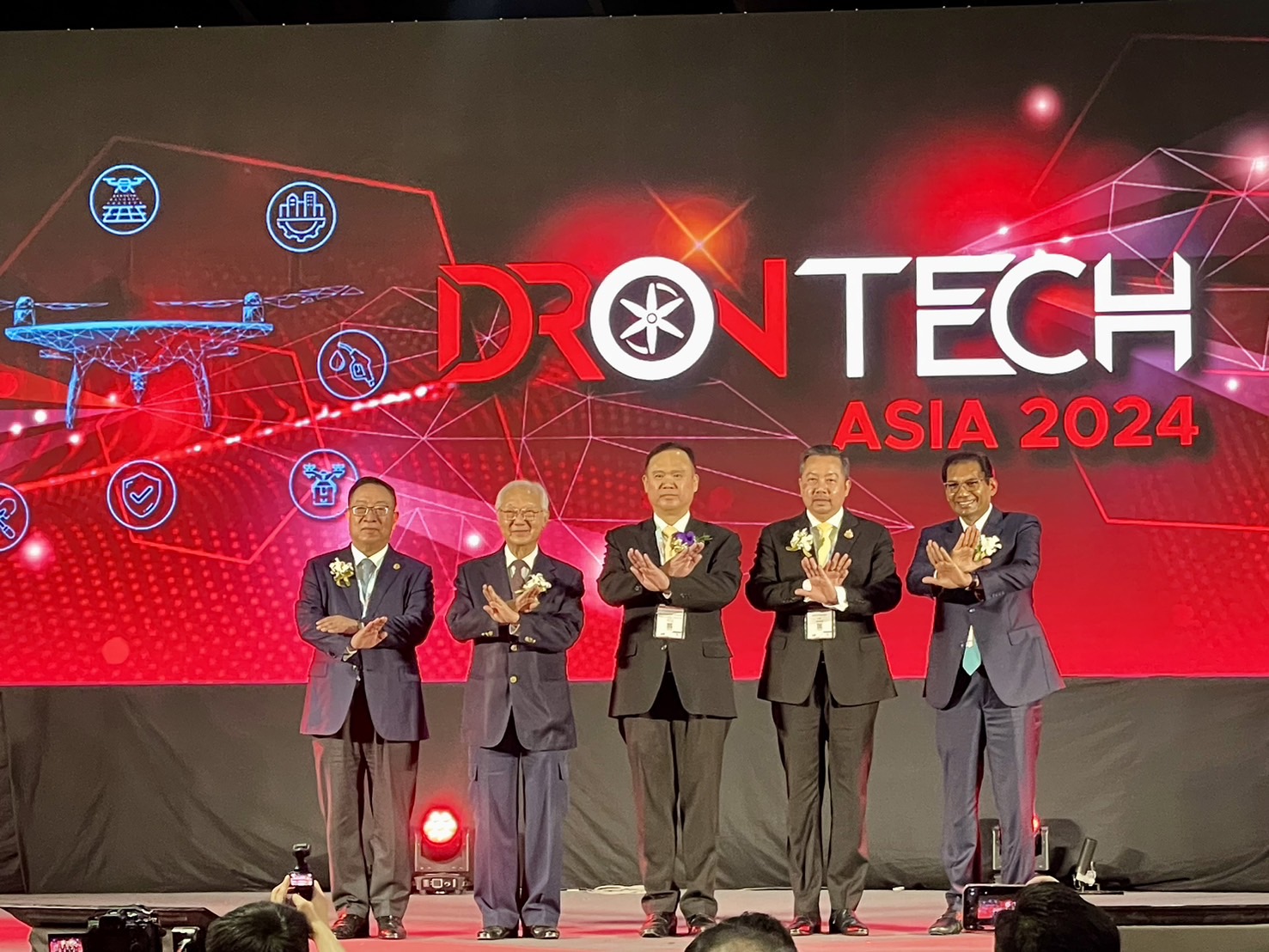 งานนิทรรศการและการประชุมระดับนานาชาติครั้งแรก ที่เกี่ยวข้องกับโดรน(อากาศยานไร้คนขับ) และเทคโนโลยีที่เกี่ยวข้องในประเทศไทย