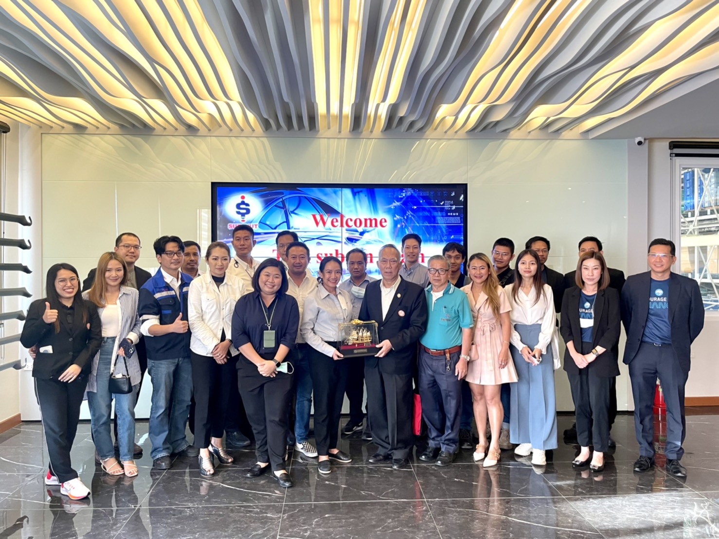 THAI SUBCON นำคณะสมาชิกประชุมสัญจรและเยี่ยมชมบริษัท สุภาวุฒิ อินดัสทรี จำกัด ณ จังหวัดชลบุรี และประชาสัมพันธ์การจัดงานครบรอบ 20 ปี ของสมาคมฯ ในปีหน้า