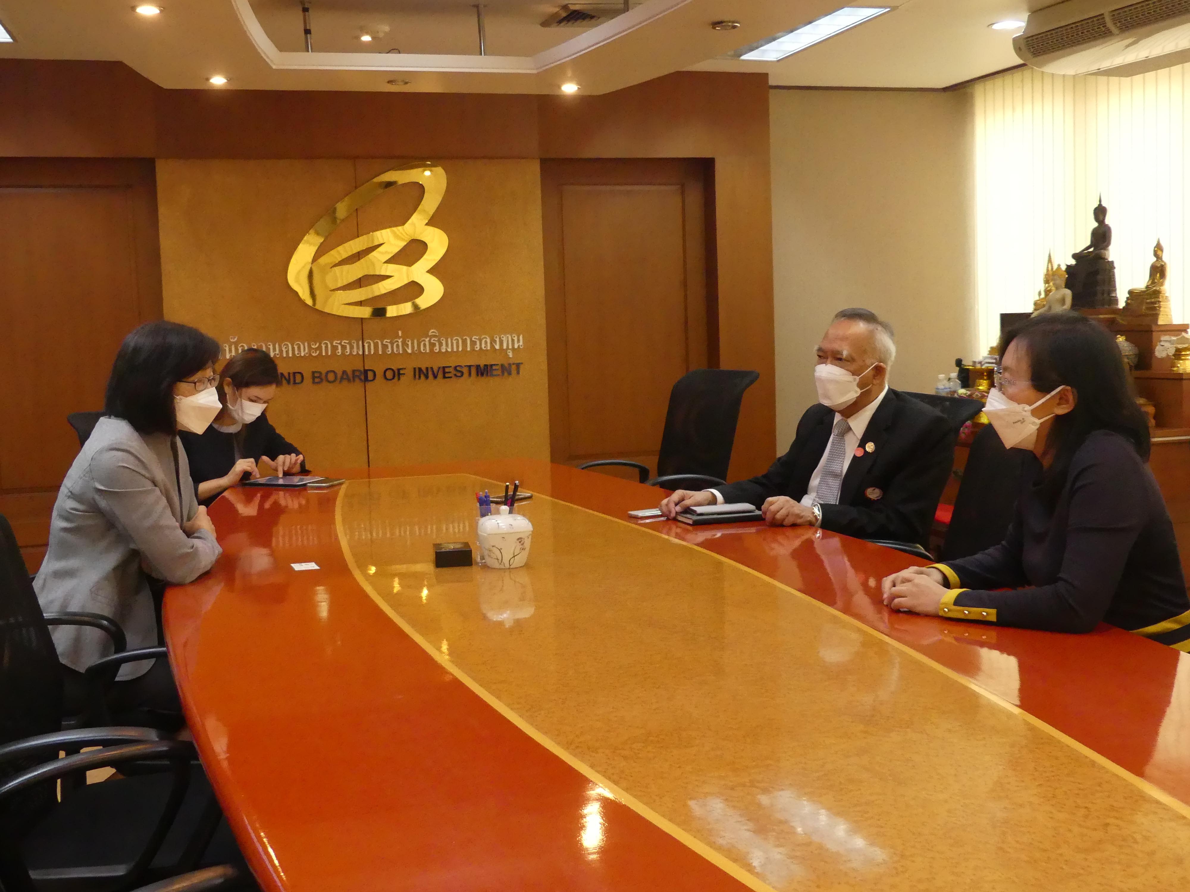 Thai Subcon เข้าพบ สำนักงานคณะกรรมการส่งเสริมการลงทุน หารือสนับสนุนผู้ประกอบการไทยให้ก้าวไกล