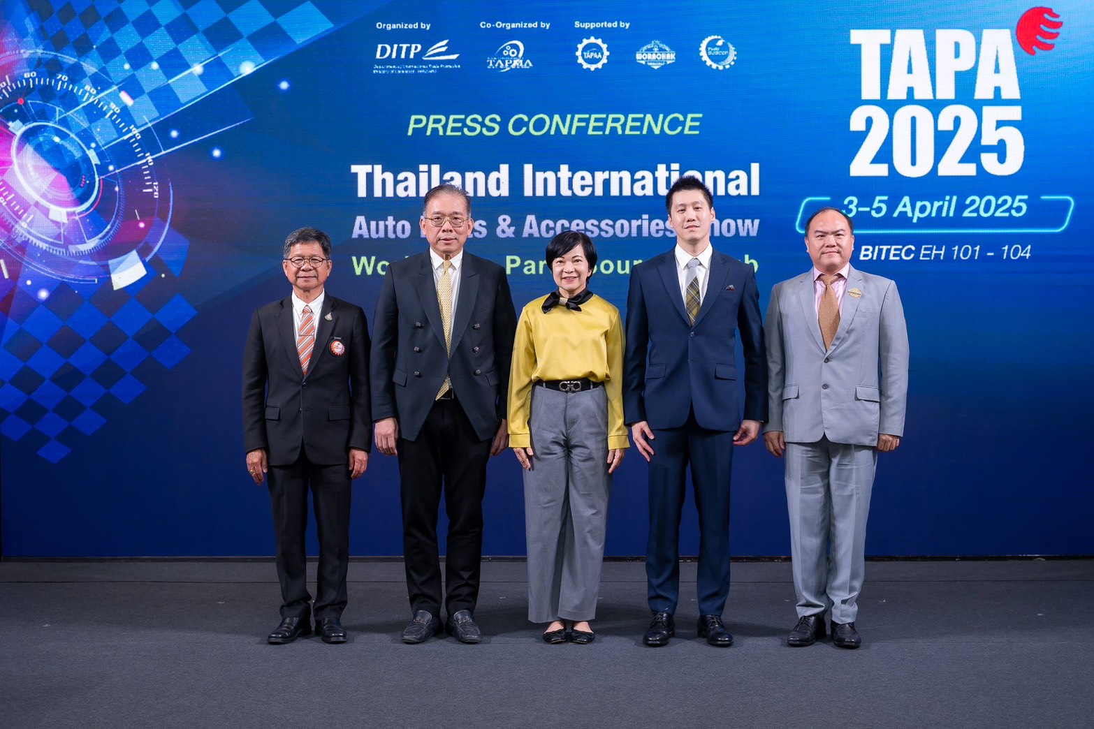 งานแถลงข่าว TAPA 2025 วันที่ 18 มีนาคม 2568 ณ ห้อง มโนปกรณ์นิติธาดา ชั้น 12 อาคารริมน้ำ กระทรวงพาณิชย์
