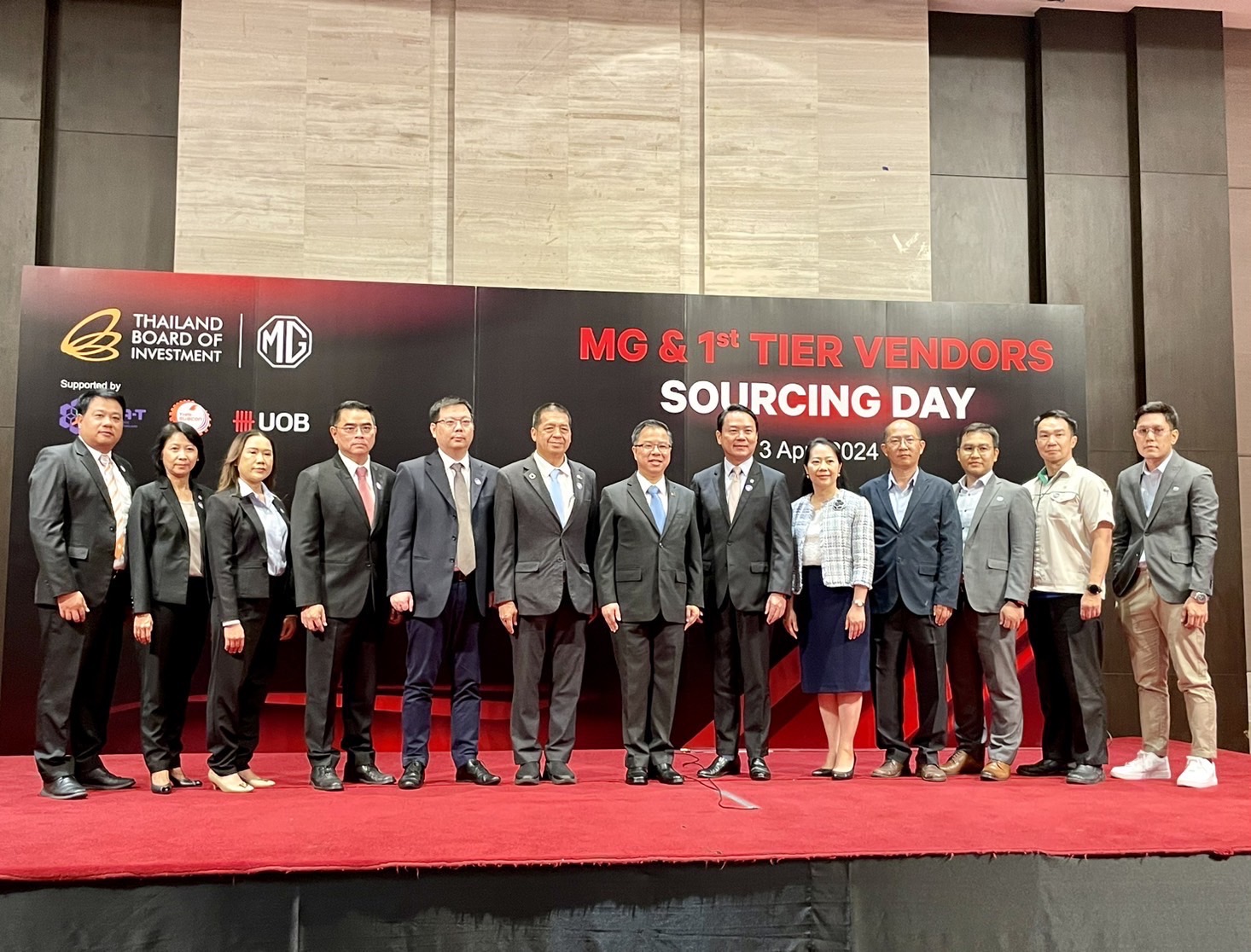กองพัฒนาผู้ประกอบการไทย สำนักงานคณะกรรมการส่งเสริมการลงทุน Boi จัดกิจกรรม “MG & 1st Tier Vendors Sourcing Day “ รับฟังนโยบายจัดซื้อและการจับคู่ธุรกิจ