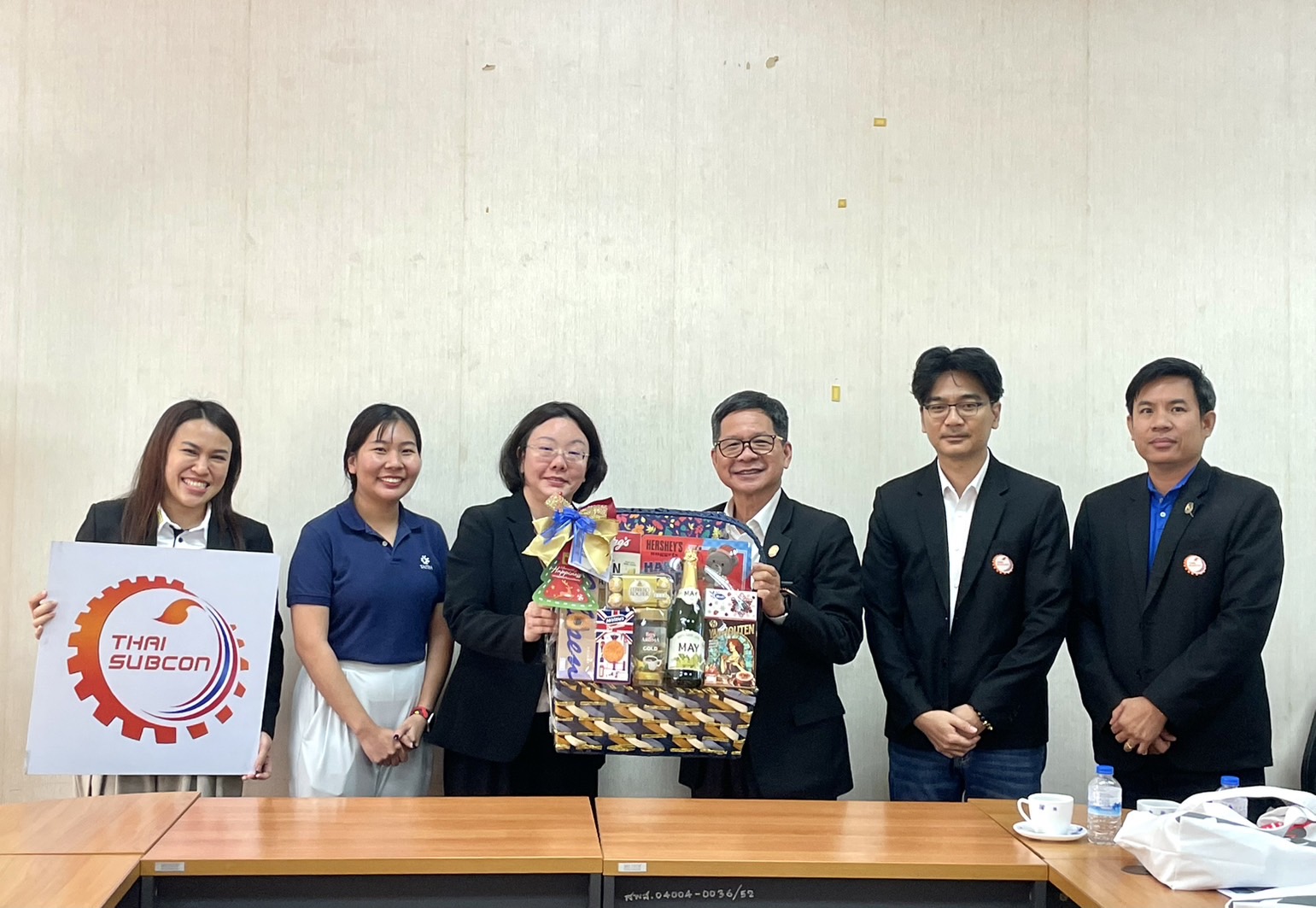 Ms. Mia Liang - Director of TAITRA สภาส่งเสริมการค้าและการส่งออกแห่งไต้หวัน ประจำประเทศไทย ได้เข้าพบสวัสดีปีใหม่ สมาคมส่งเสริมการรับช่วงการผลิตไทย