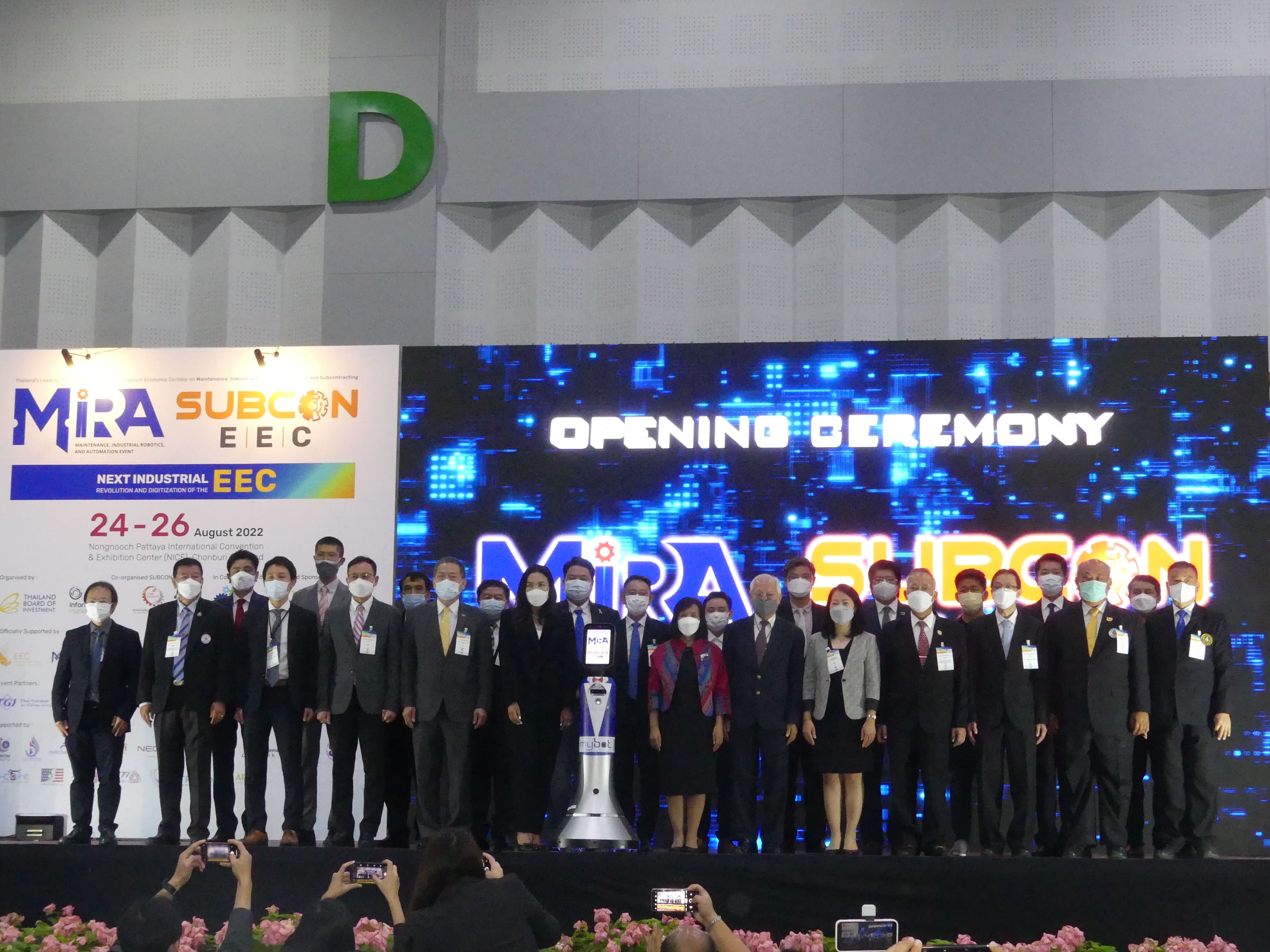 ไทยซับคอนพาคณะสมาชิกเข้าร่วมออกบูธ เปิดตลาดในงาน SUBCON EEC & MIRA 2022 ณ ศูนย์ประชุมและแสดงสินค้านานาชาตินงนุชพัทยา ชลบุรี ระหว่างวันที่ 24-26 สิงหาคม 2565